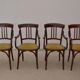 Set of 4 armchairs