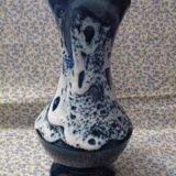 Small vintage Vallauris blue pitcher