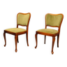 Ludwik Filip style polished chairs