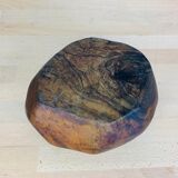 Empty pocket cut solid wood brutalist