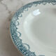Set of 3 deep plates in ironstone LG Récamier