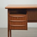 Mid century teak desk by Tibergaard, 1960s