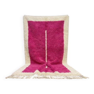 Handmade traditional pure wool rug 2/3 m