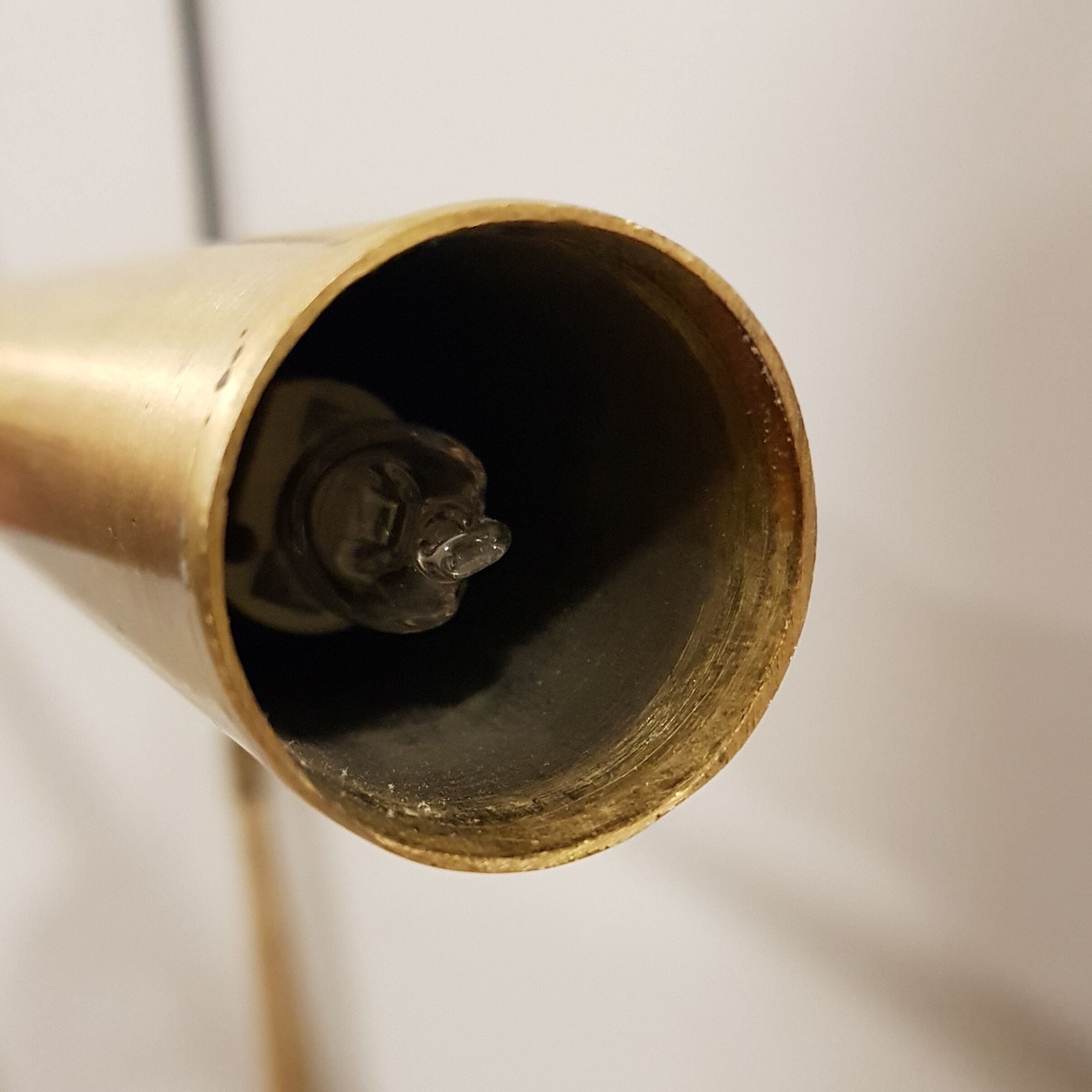 Pair of mid-century long pendants