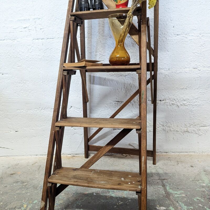 Old stepladder restored