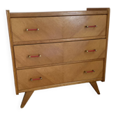 Commode pieds compas année 50