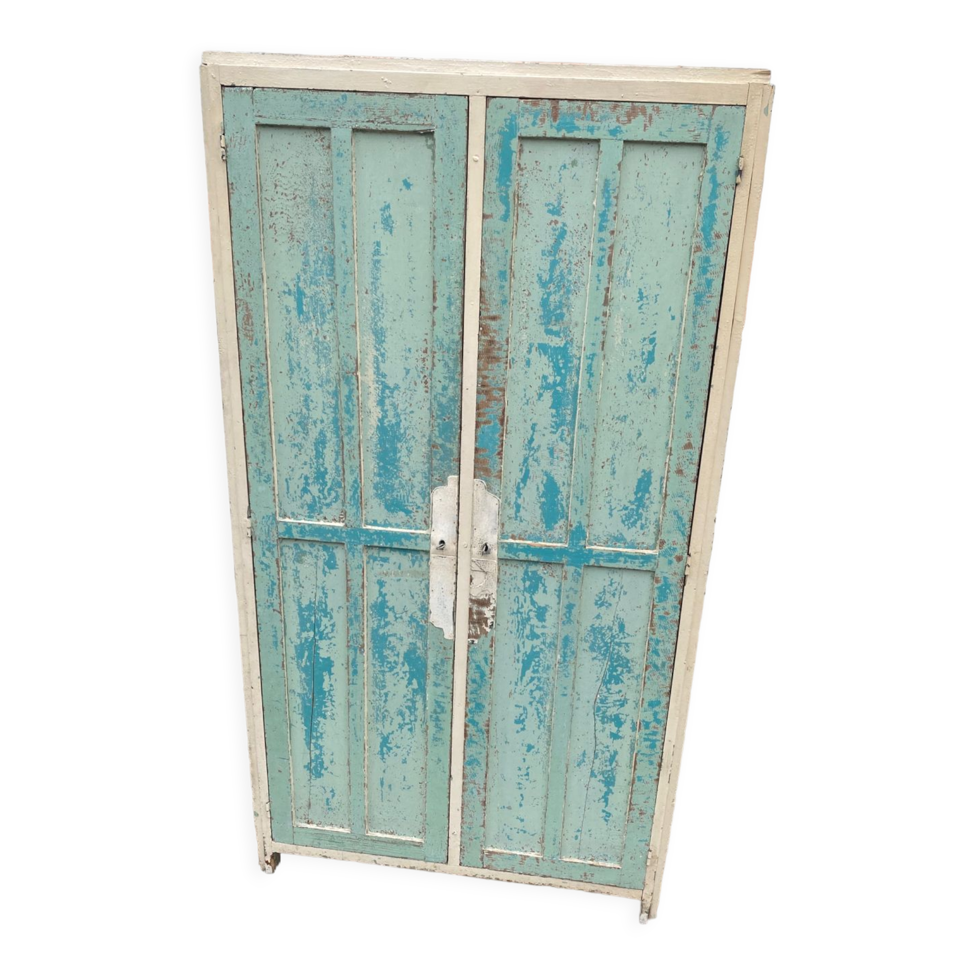 Wooden workshop locker