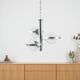 Pendant lamp, Space Age, 1970s, manufactured in Italy