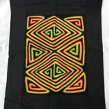 Textile table mola from Panama