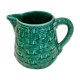 Digoin Sarreguemines braided pitcher