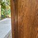 Single door oak wardrobe in Louis XV style – Vintage wardrobe
