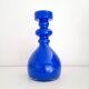 Hirschberg cobalt blue glass ring vase