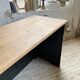 2m pine counter or central island with storage