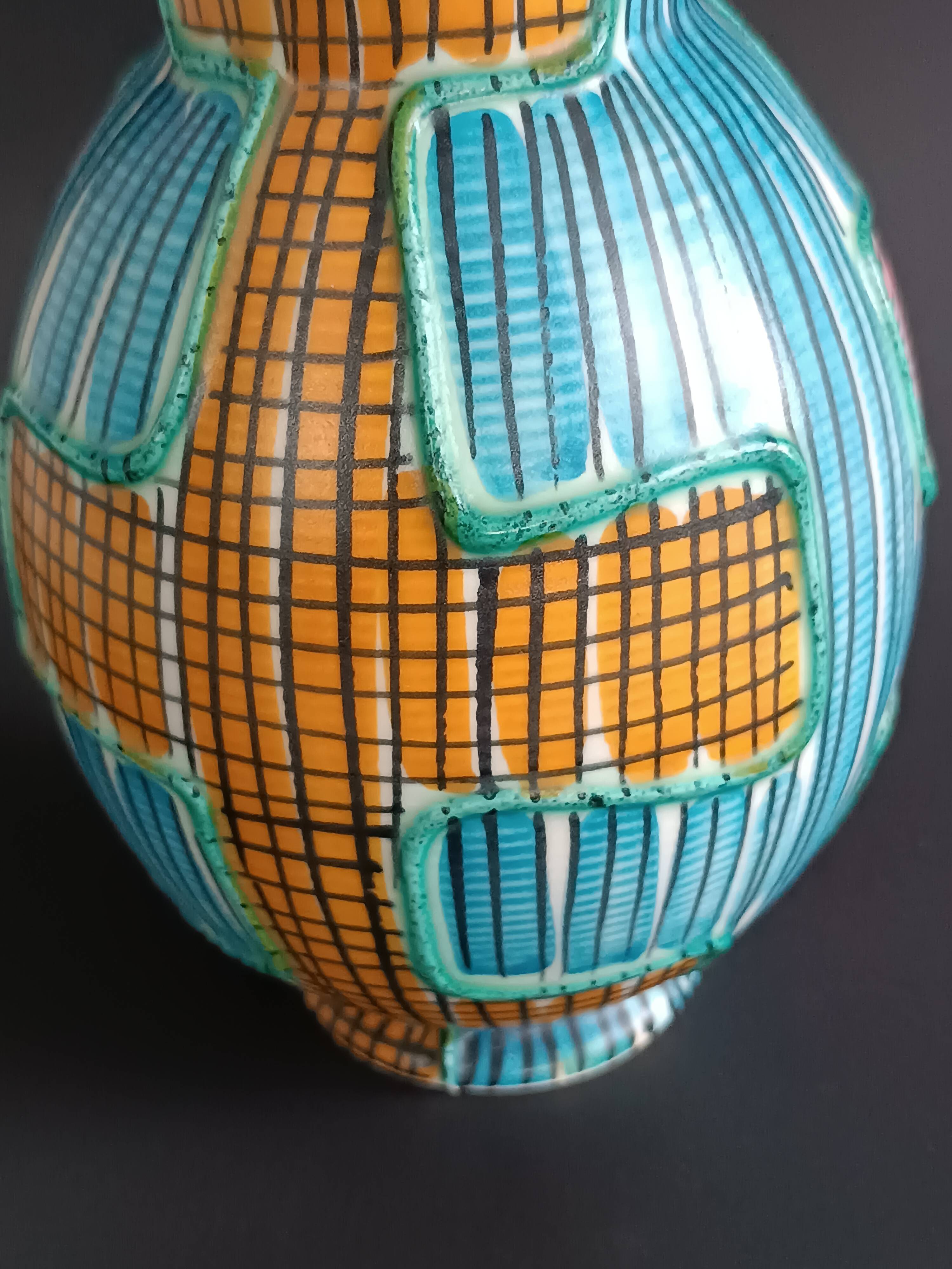 Verona vase by Elfi Stadler for Schramberg mid century