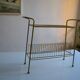 Vintage end table / coffee table & magazine rack