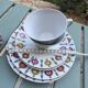 Vintage tea service from the 70s – Schirnding Bavaria – 2 cups + plates