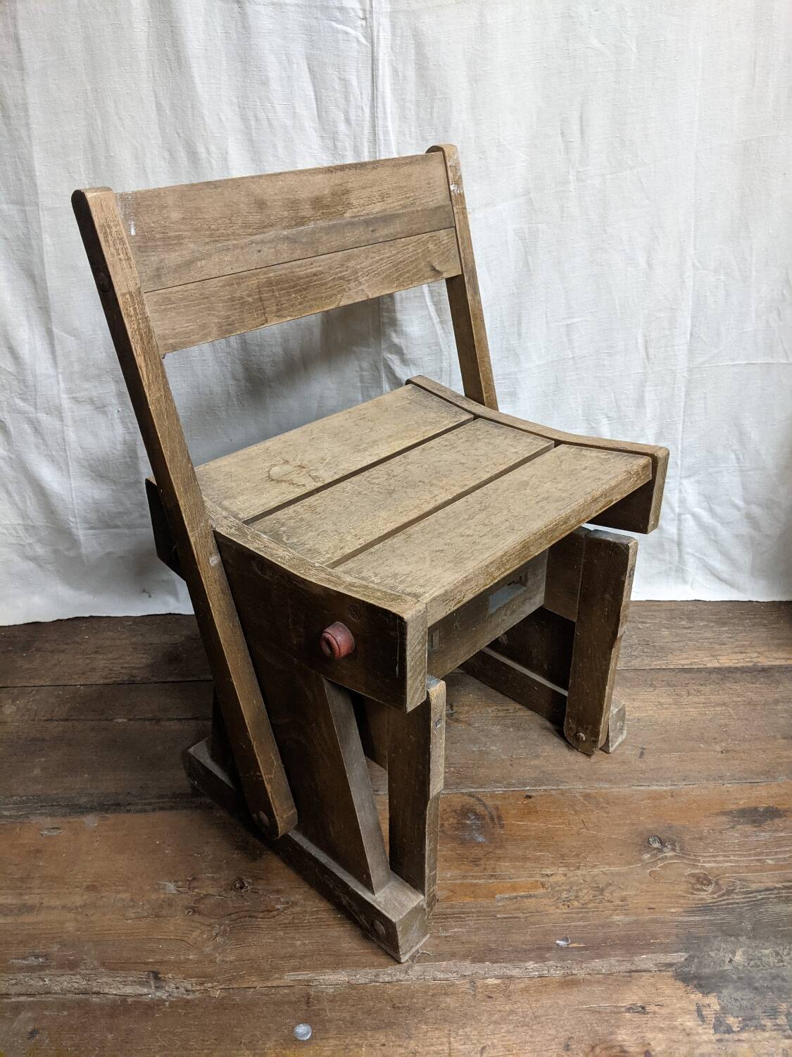 Two-sided church or business chair