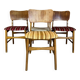 Set of four chairs, Denmark 1960