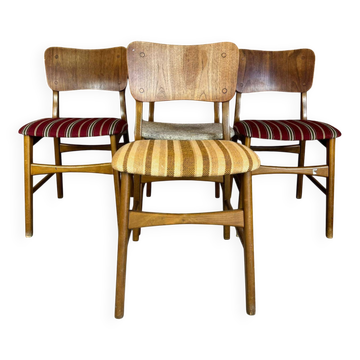 Set of four chairs, Denmark 1960