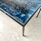 Metal and ceramic coffee table by J. Belarti, circa 1970