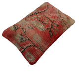 Vintage turkish handmade cushion cover , 30 x 50 cm
