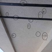 Wrought iron coat rack