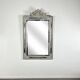 Large Venetian Swan Mirror, 19th Century Murano Glass, Beveled 133
