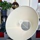 Vintage Living Room Lamp with Textile Shade - Vintage 1980s Modern Design