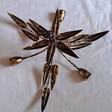 Gold metal ceiling light