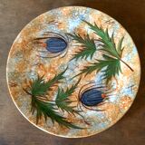 Large round dish Vallauris