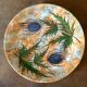 Large round dish Vallauris