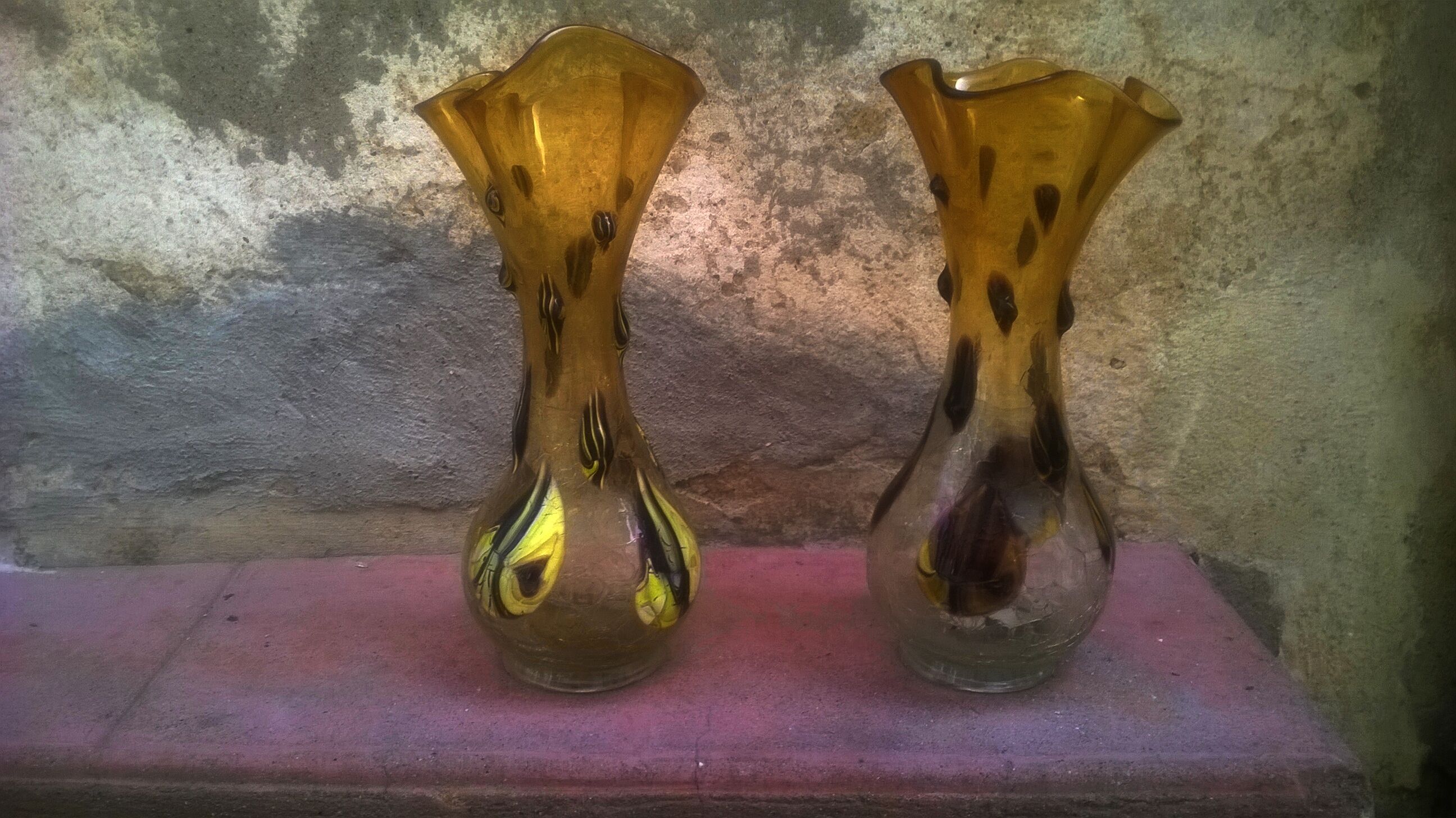 Paire de vases vintage