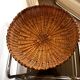 Wicker fruit bowl