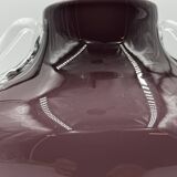 Purple opaline vase