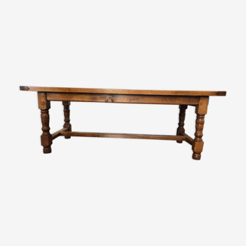 Solid wood farmhouse table 8/10p