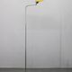 Adjustable Art Deco floor lamp, nickel, Czechoslovakia, 1930s