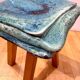 Stool in porcelain & oak by Judith van den Boom, Netherlands, 2012