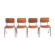 4 vintage chairs Marko Holland