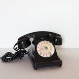 Phone in bakelite black U43