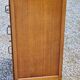 Oak chest of drawers 50s oak feet compass 5 drawers