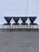Set of 4 Lübke chairs in black leather, premium version – Germany, 1960