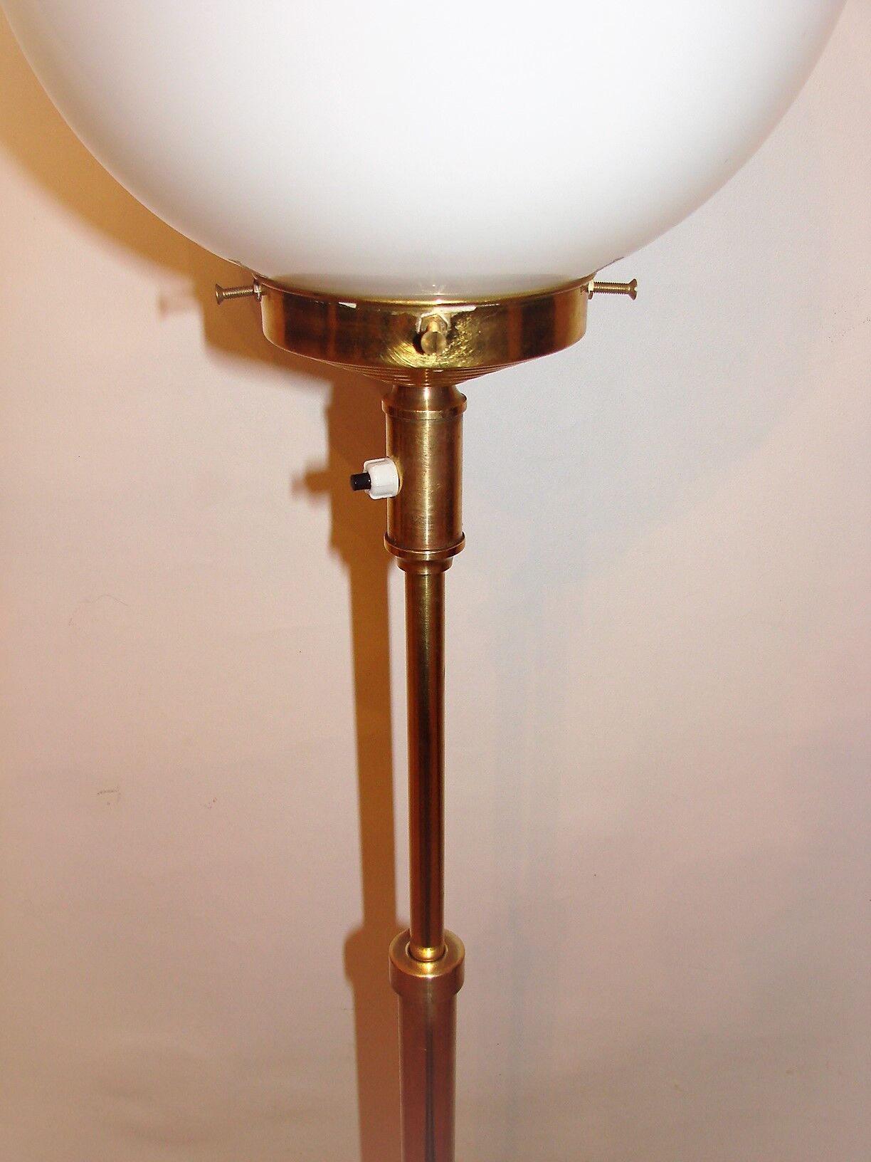 Art deco floor lamp, 1940s