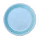 Plat vintage à décor bleu pastel