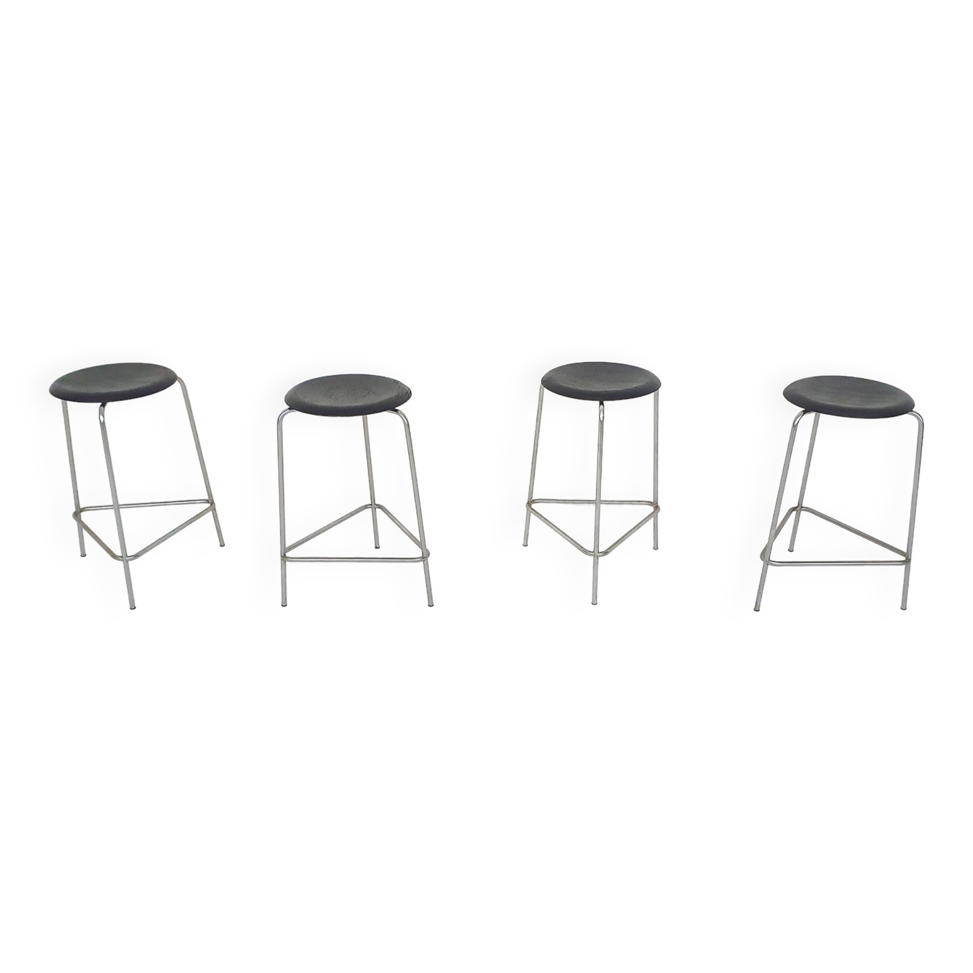 Arne Jacobsen for Fritz Hansen "M3170" stools, Denmark, 1967