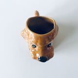Ceramic poodle pitcher