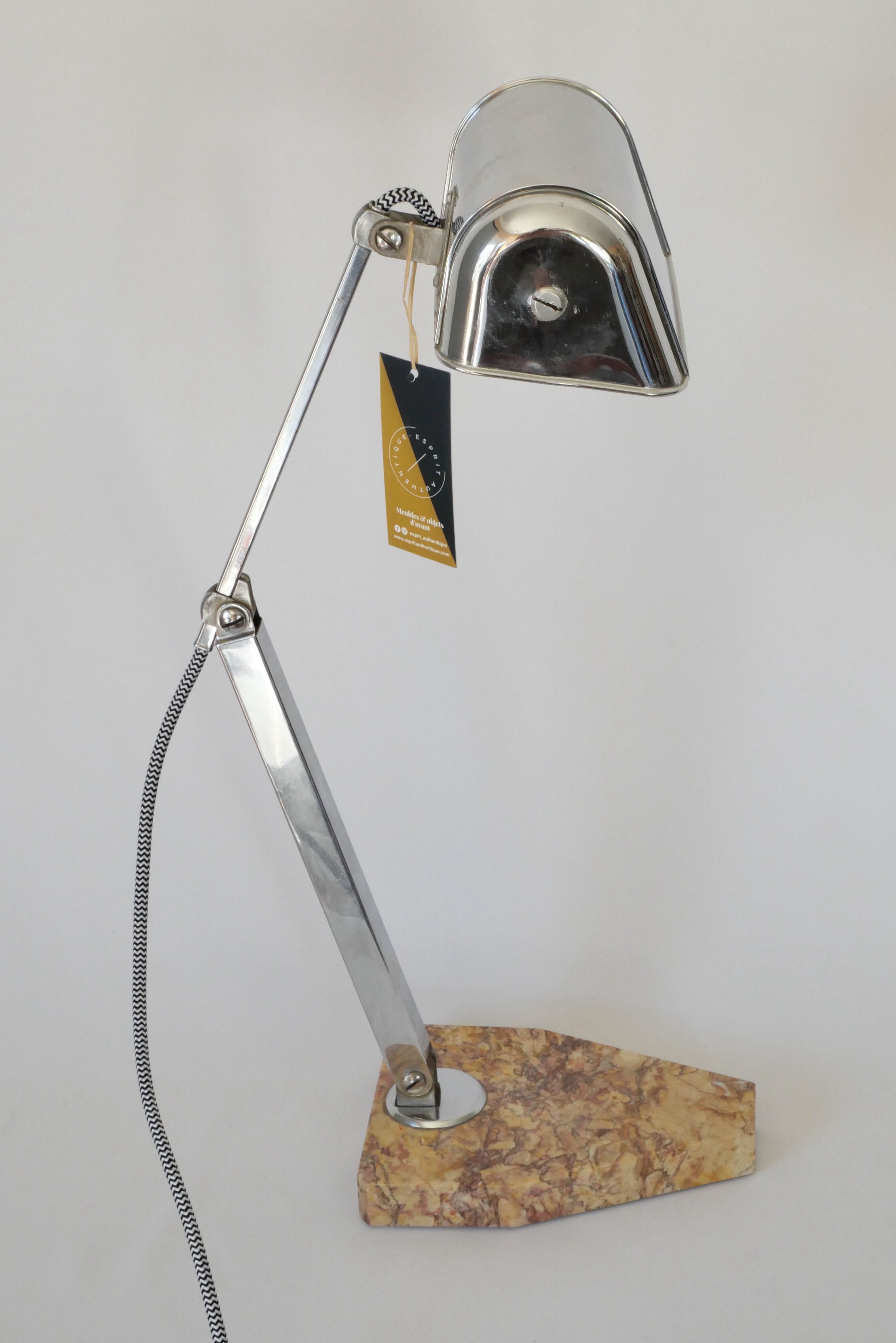 Lamp brand "Artisanat Français", 40's