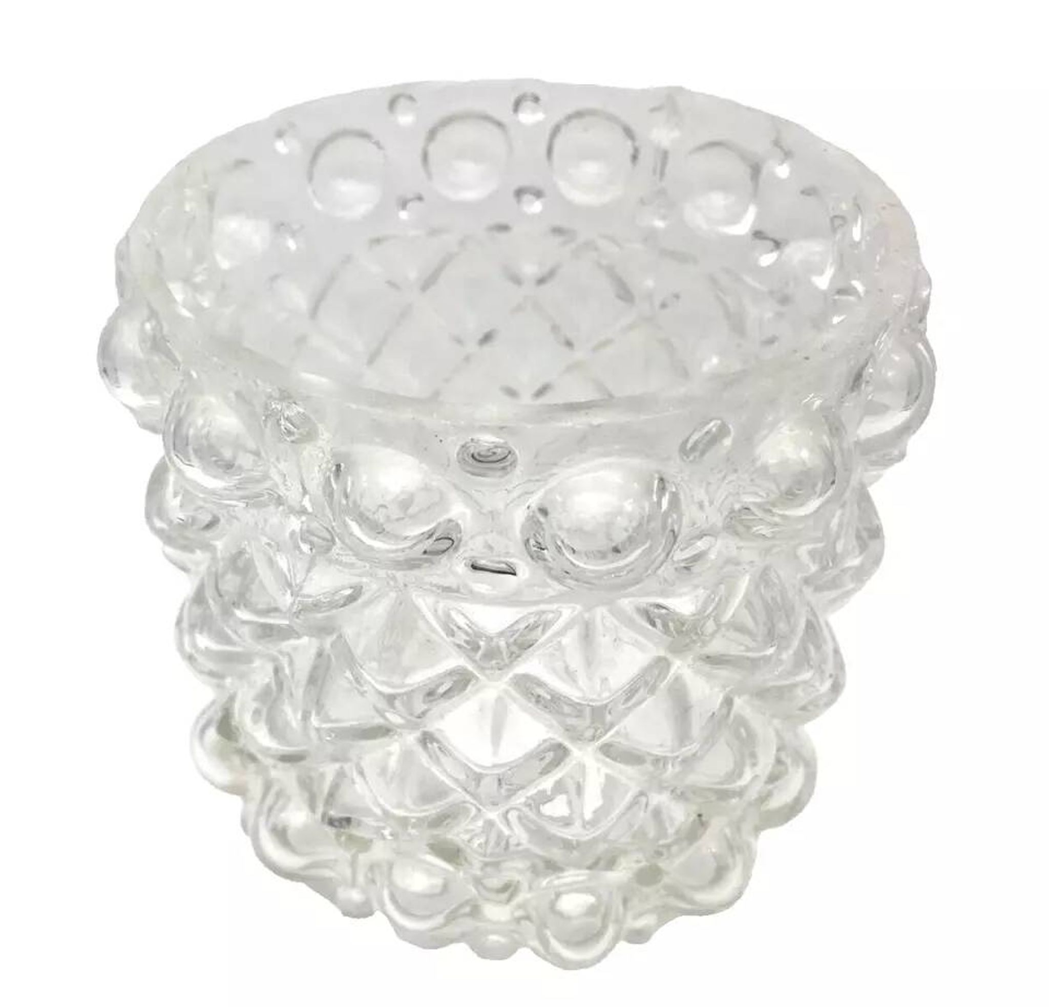 1970s Modernist "Bubble Glass" Lampshade