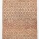 Beige & Brown Star Pattern Kilim Rug, 166x300Cm