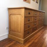 16-drawer craft cabinet, 1930s