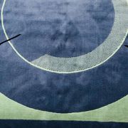 “Less is more” rug by C. Duc for Toulemonde Bochart, France 1980s